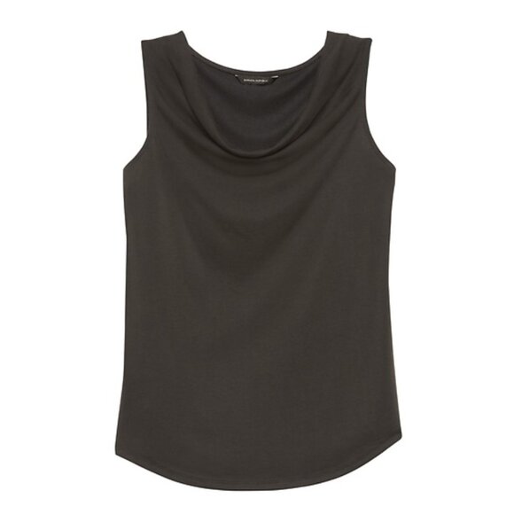 Banana Republic Sleeveless Top Blouse Black Size Medium - Picture 1 of 7